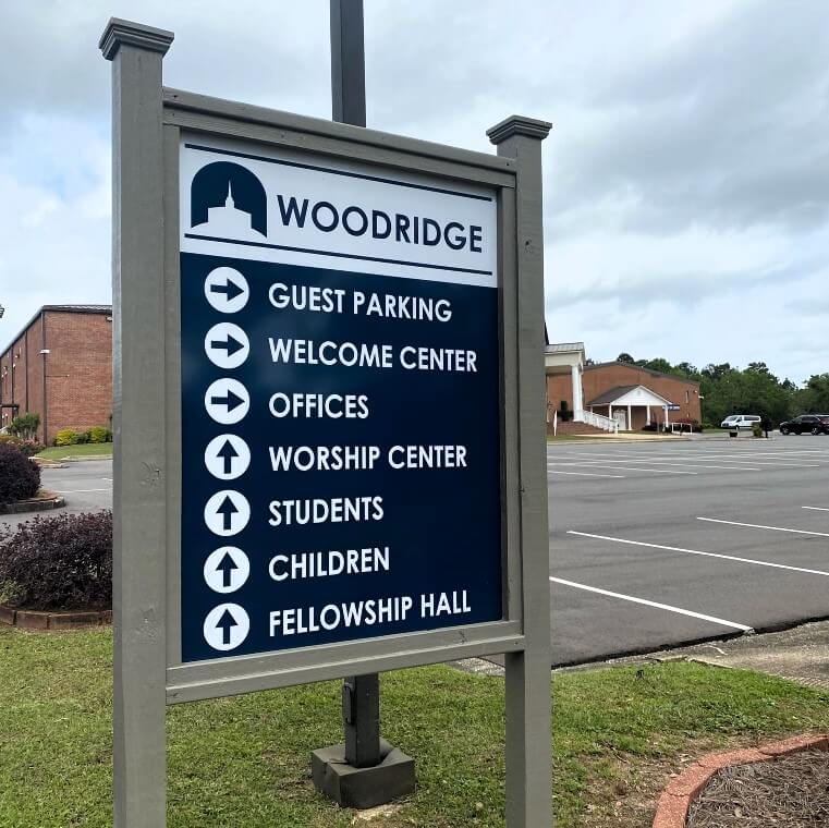 Wayfinding Site Sign